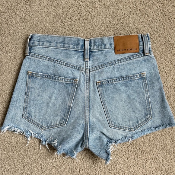 Denim forum mini shorts - Picture 2 of 3